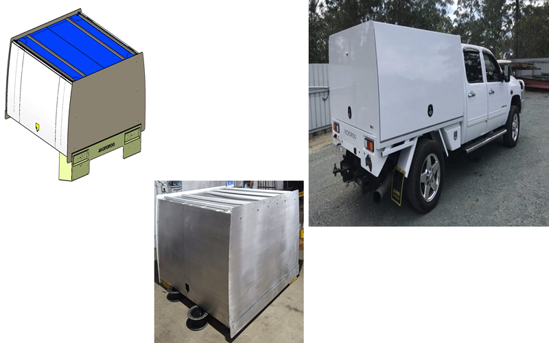 Dual Cab Canopy